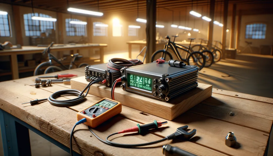 Ebike display completely blank — power delivery flow